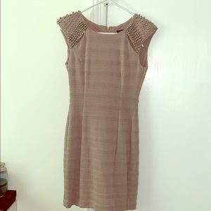 Edgy knee length dress